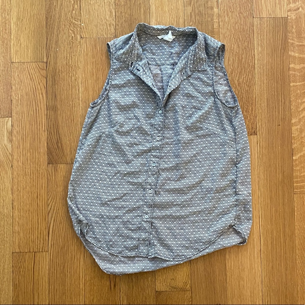 H&M CHIFFON SHIRT